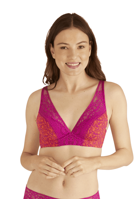 Soutien-gorge coques en dentelle et microfibre L'irrésistible - Tiaré