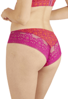 Slip brésilien dentelle et microfibre L'irrésistible - Tiaré