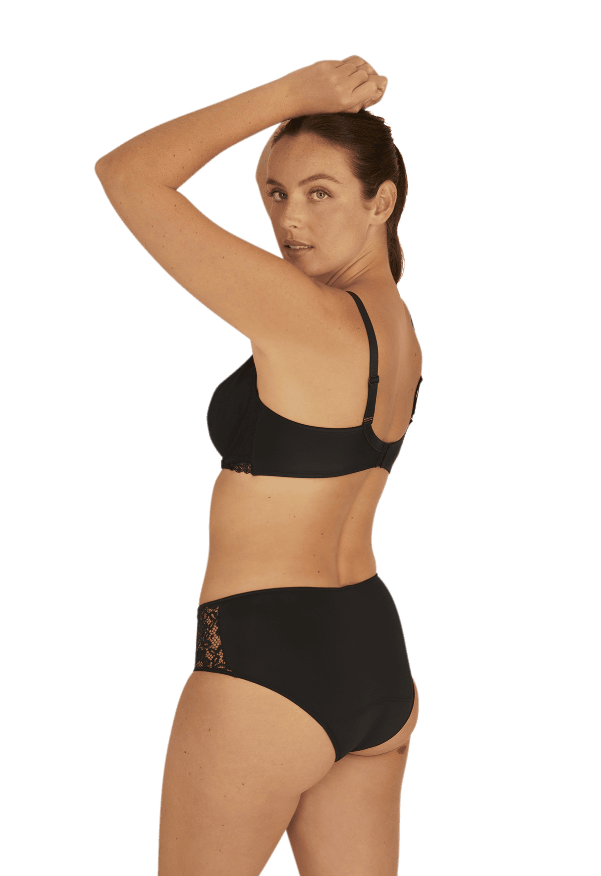 Culotte taille haute Well Allure - Noir