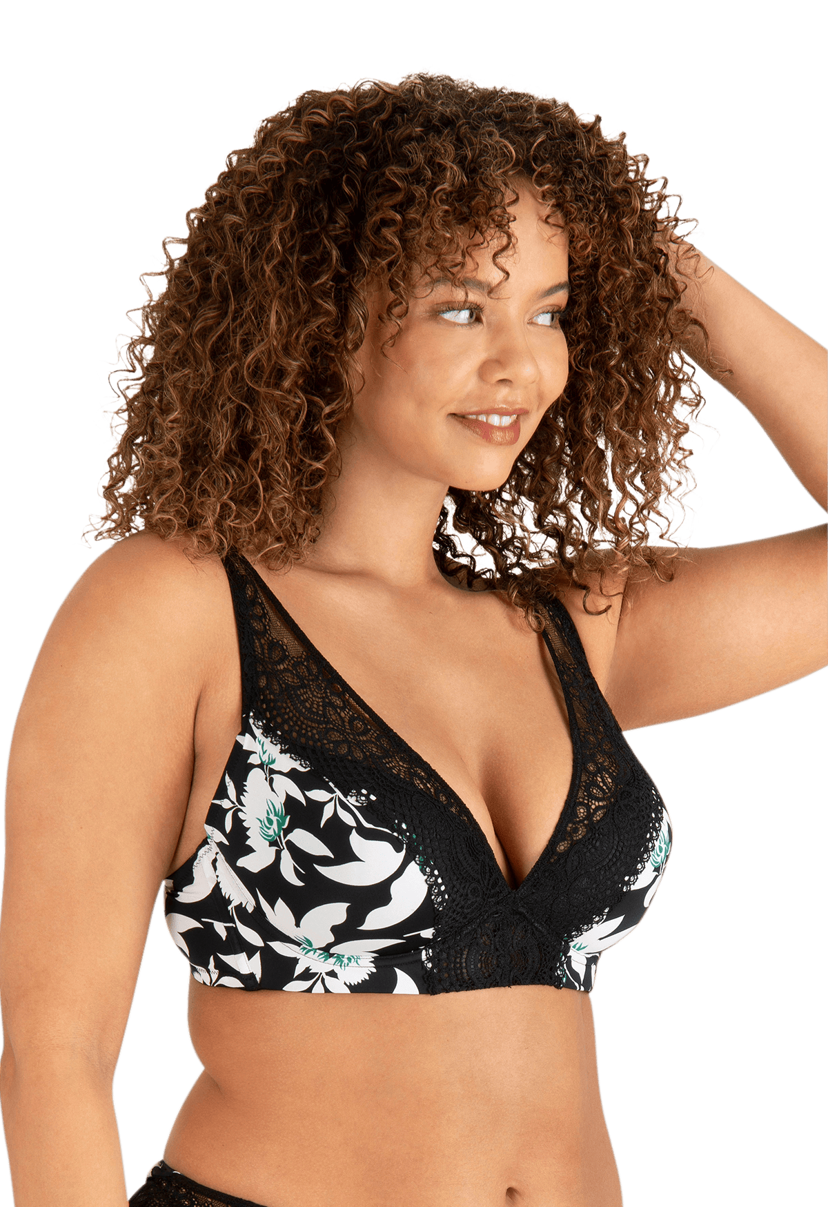 Soutien-gorge coques en dentelle et microfibre L'irrésistible - Jasmin