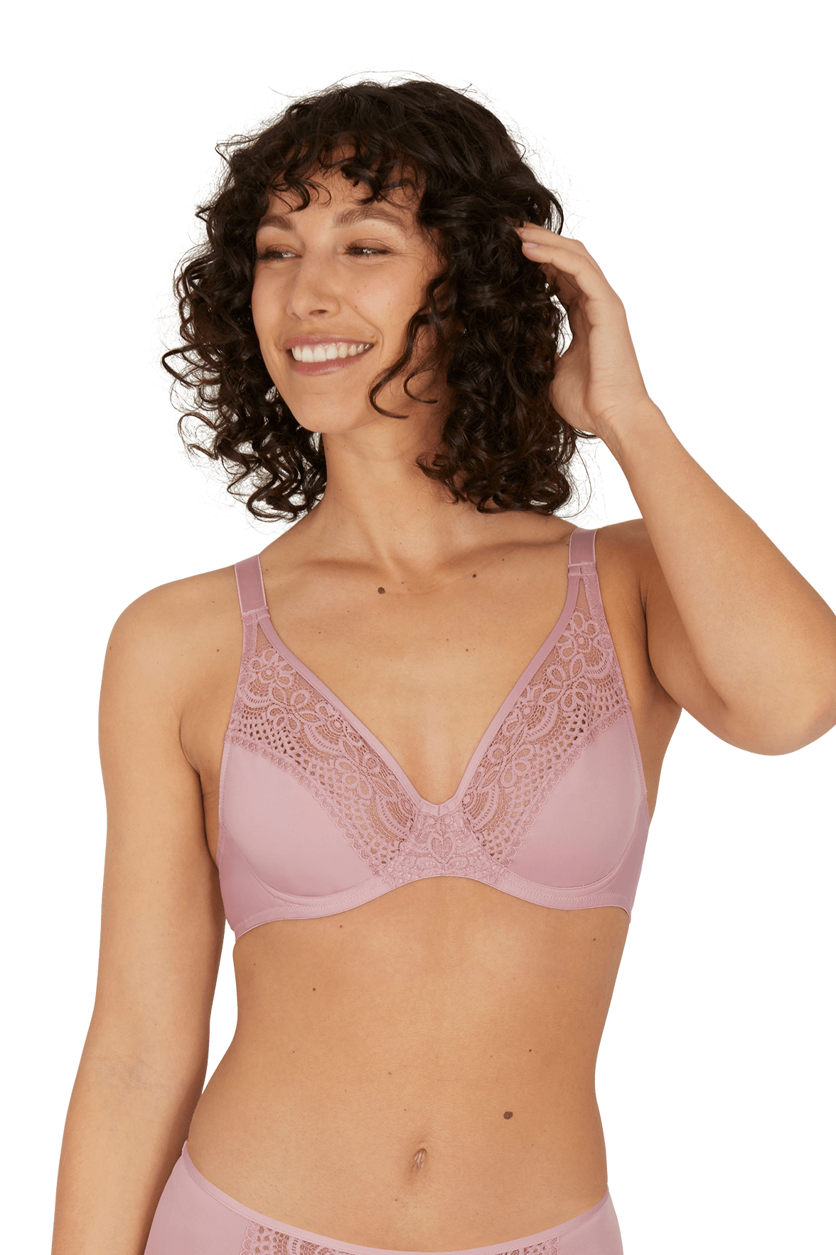 Soutien-gorge foulard à armatures L'irrésistible - Lilas