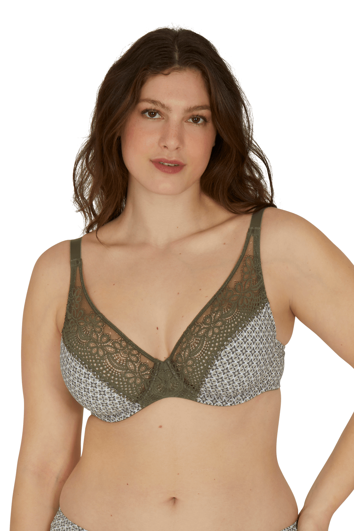 Soutien-gorge foulard à armatures L'irrésistible - Mosaique