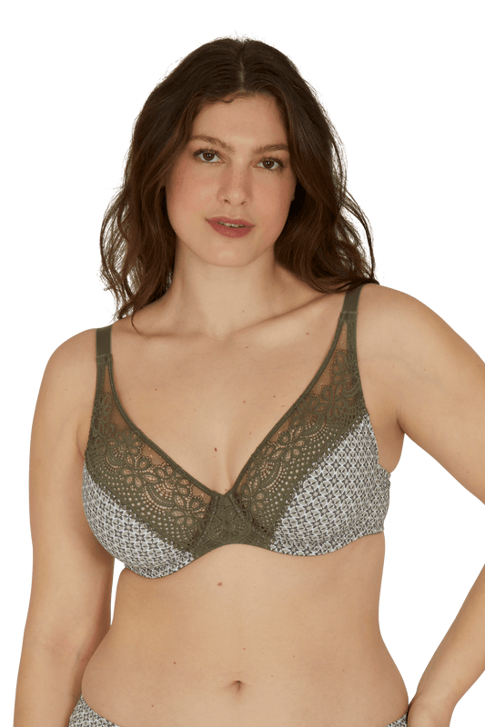 Soutien-gorge foulard à armatures L'irrésistible - Mosaique