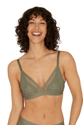Soutien-gorge sans armatures Muse - Kaki