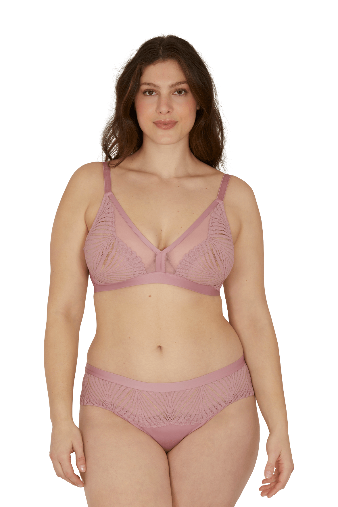 Soutien-gorge sans armatures Muse - Lilas