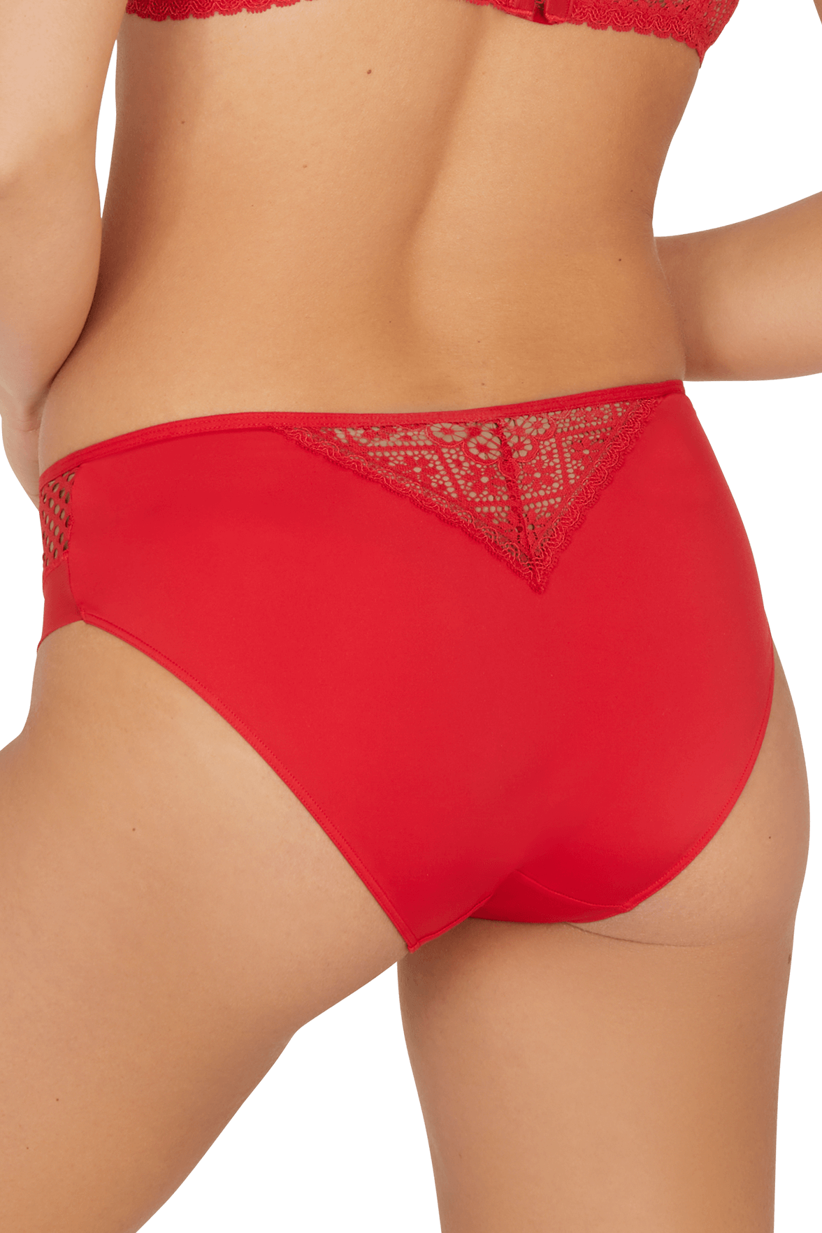 Slip Déesse - Rouge Ardent