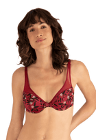 Soutien-gorge coques Tulle Design - Soleil levant