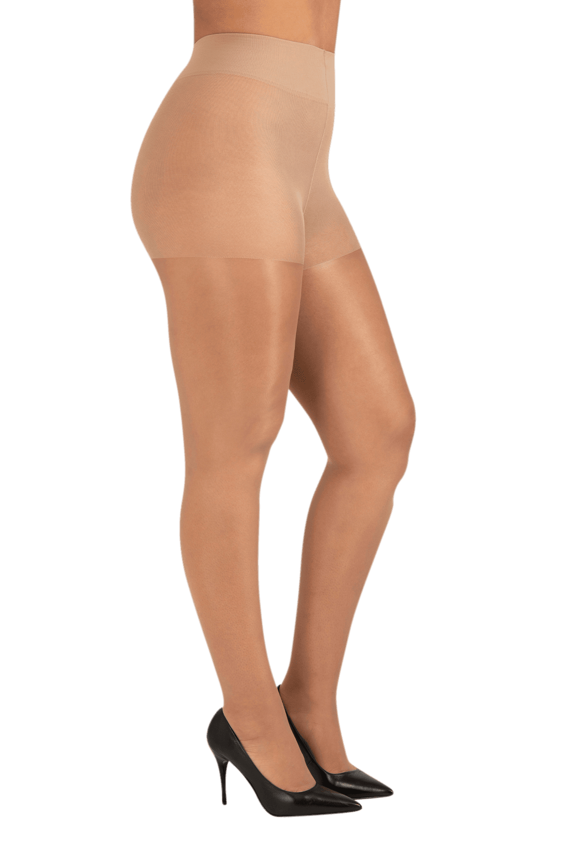 Collant Transparent 20D sur-mesure Morphologie - Beige miel