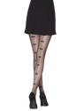 Collants Sculptants Femme – Taille Haute, Effet Ventre Plat | Semi-opaque, Mat, Avec Nœud Décoratif | Pour Danse, Streetwear, Tenue Sexy - 7