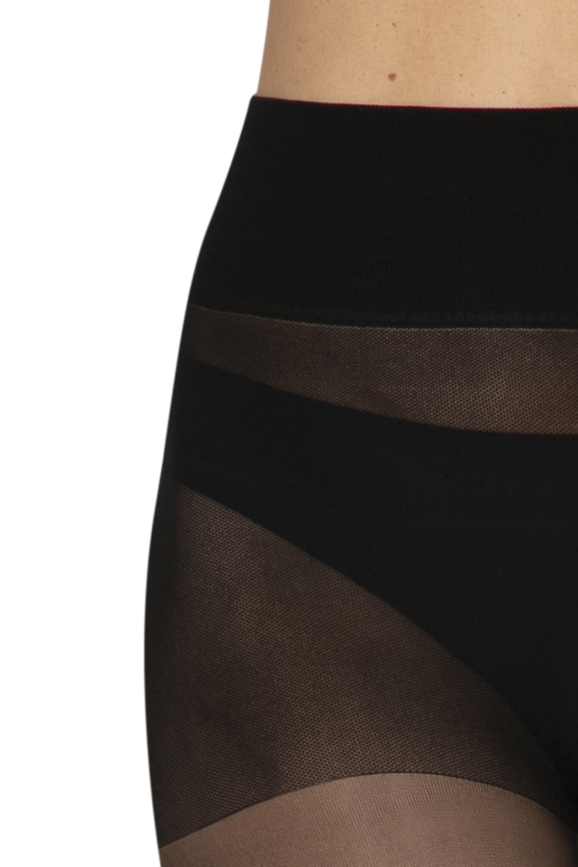 Collant Transparent 20D Well Infini Confort - Noir