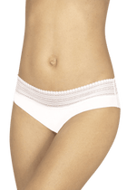 Lot de 2 slips en coton bio Intimement Bio - Blanc