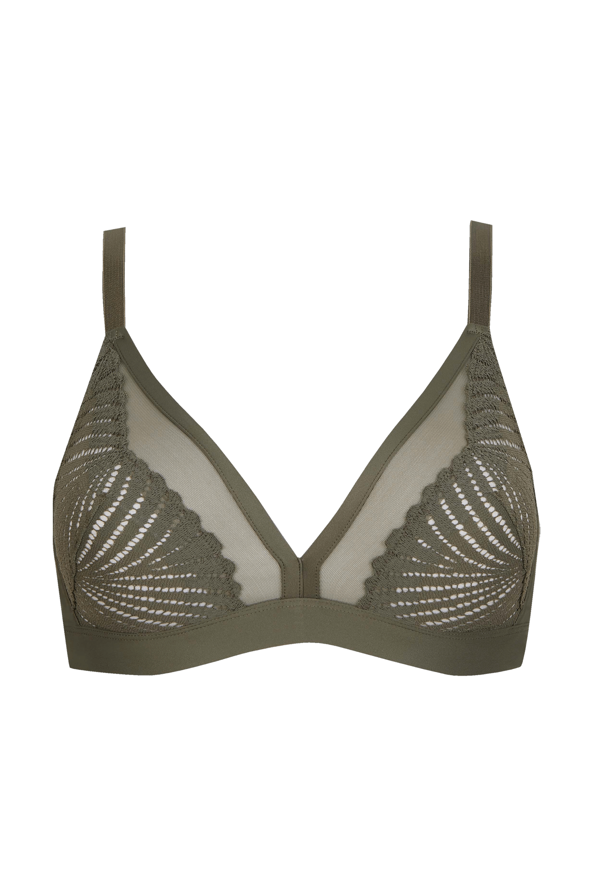 Soutien-gorge sans armatures Muse - Kaki