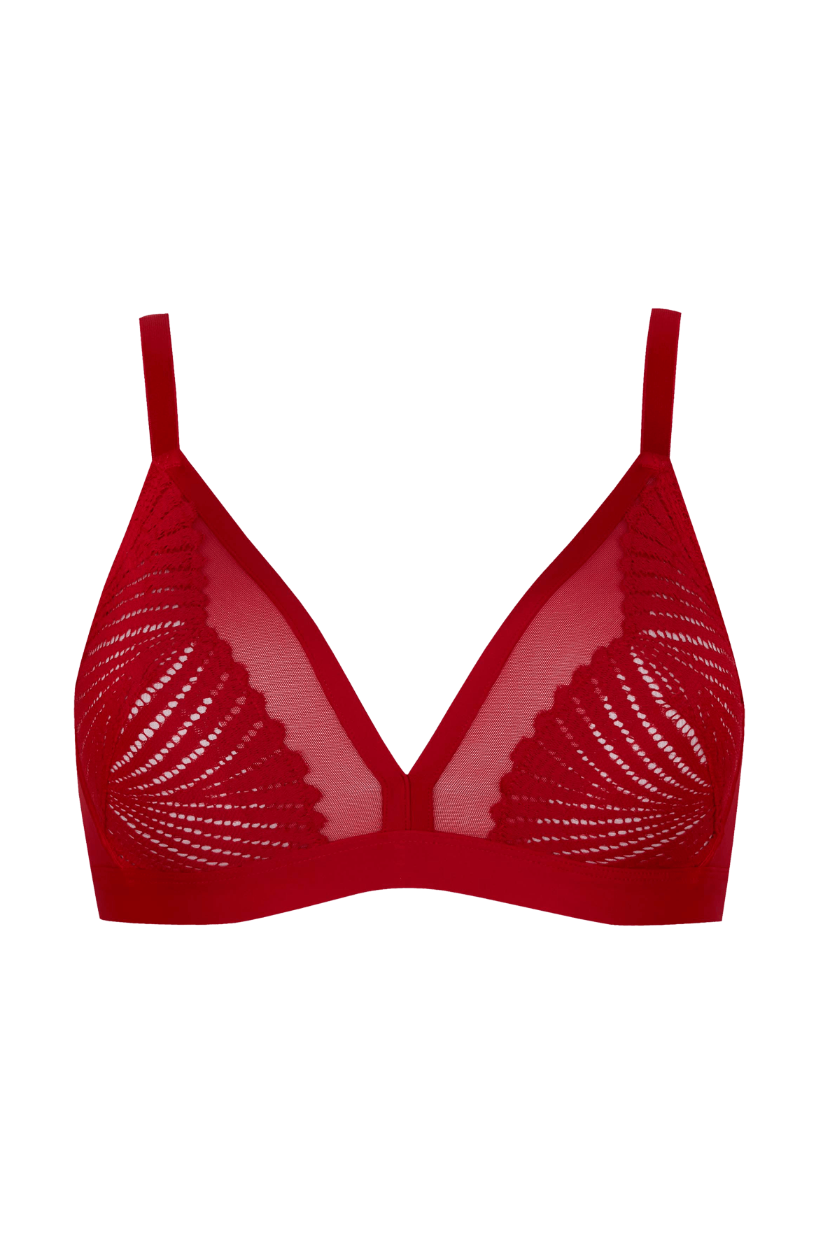 Soutien-gorge sans armatures Muse - Rouge ardent