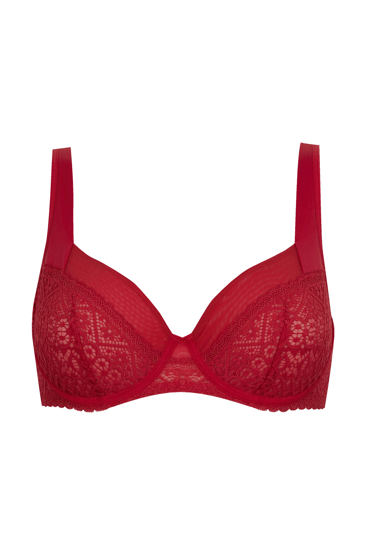 Soutien-gorge à armatures Déesse - Rouge ardent