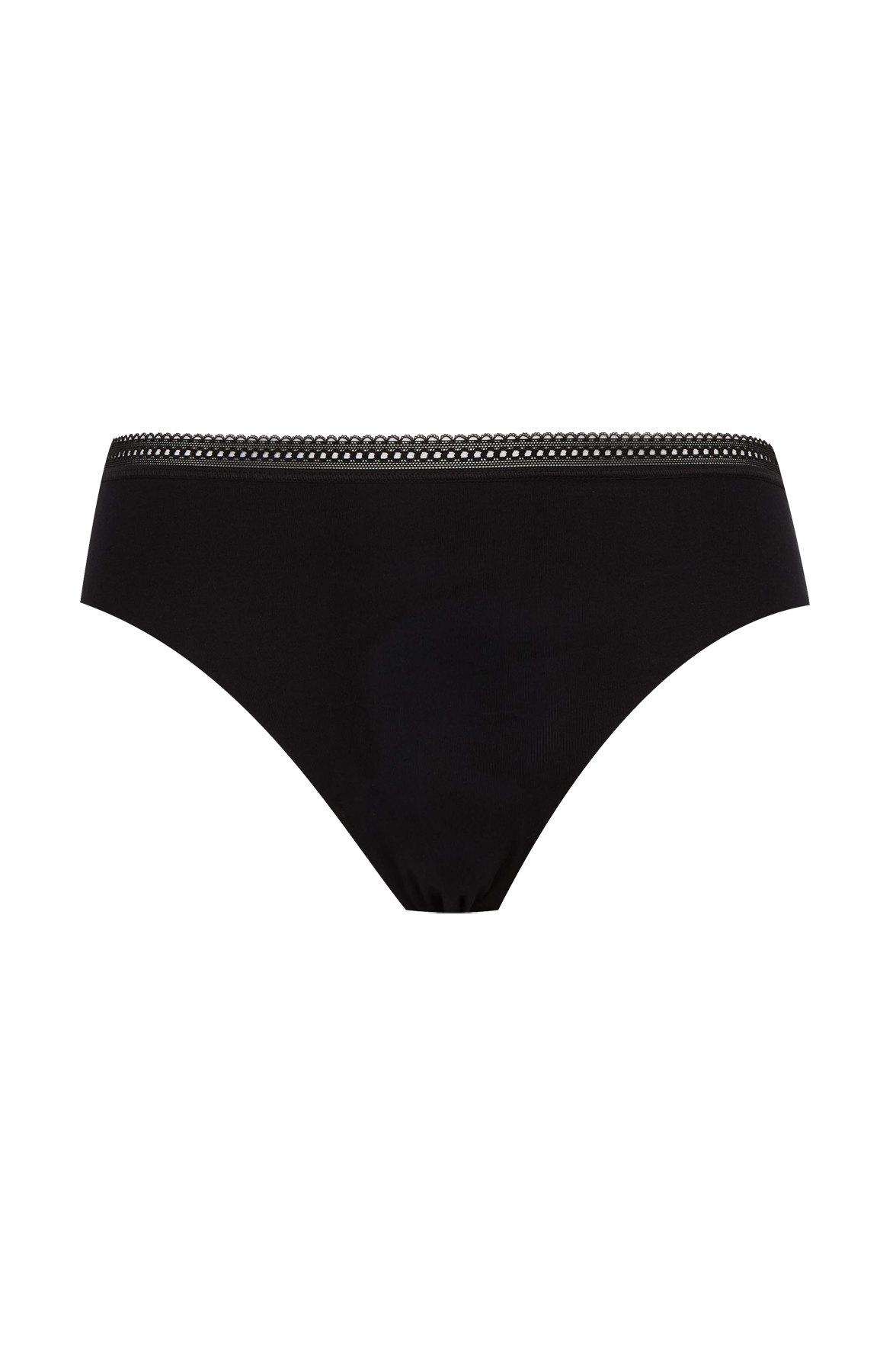 Lot de 3 Slips - Trio Invisible Modal - Rouge ardent / poudre / noir