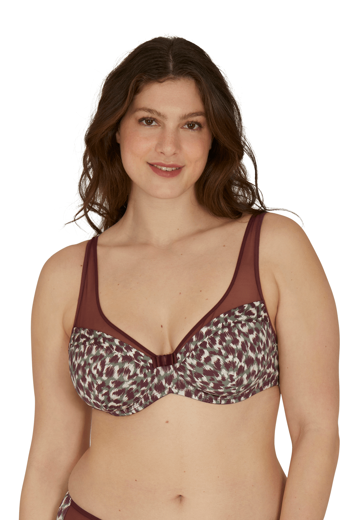 Soutien-gorge à armatures Tulle Design - Félin