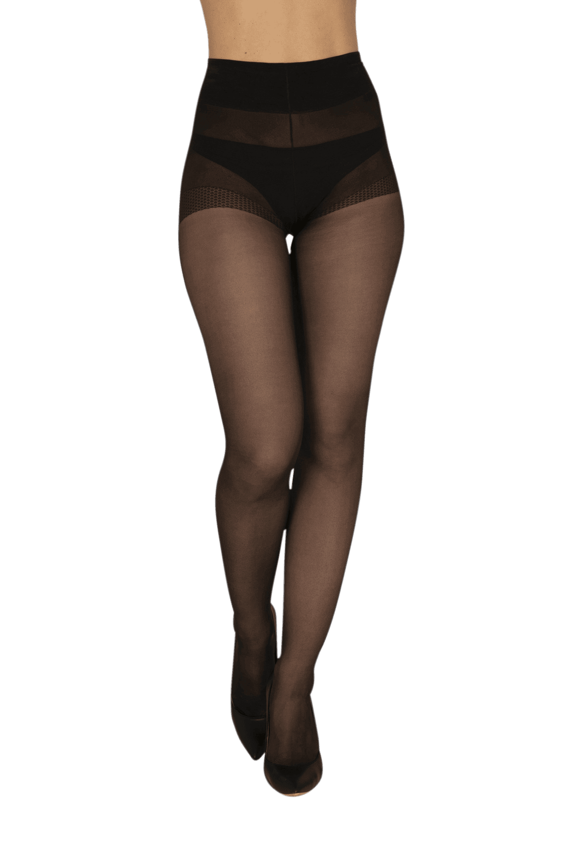 Collant Semi-Opaque 30D Accord Parfait - Noir