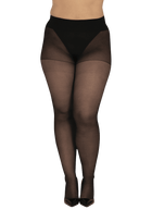 Collant Semi-Opaque 30D sur-mesure Morphologie - Noir