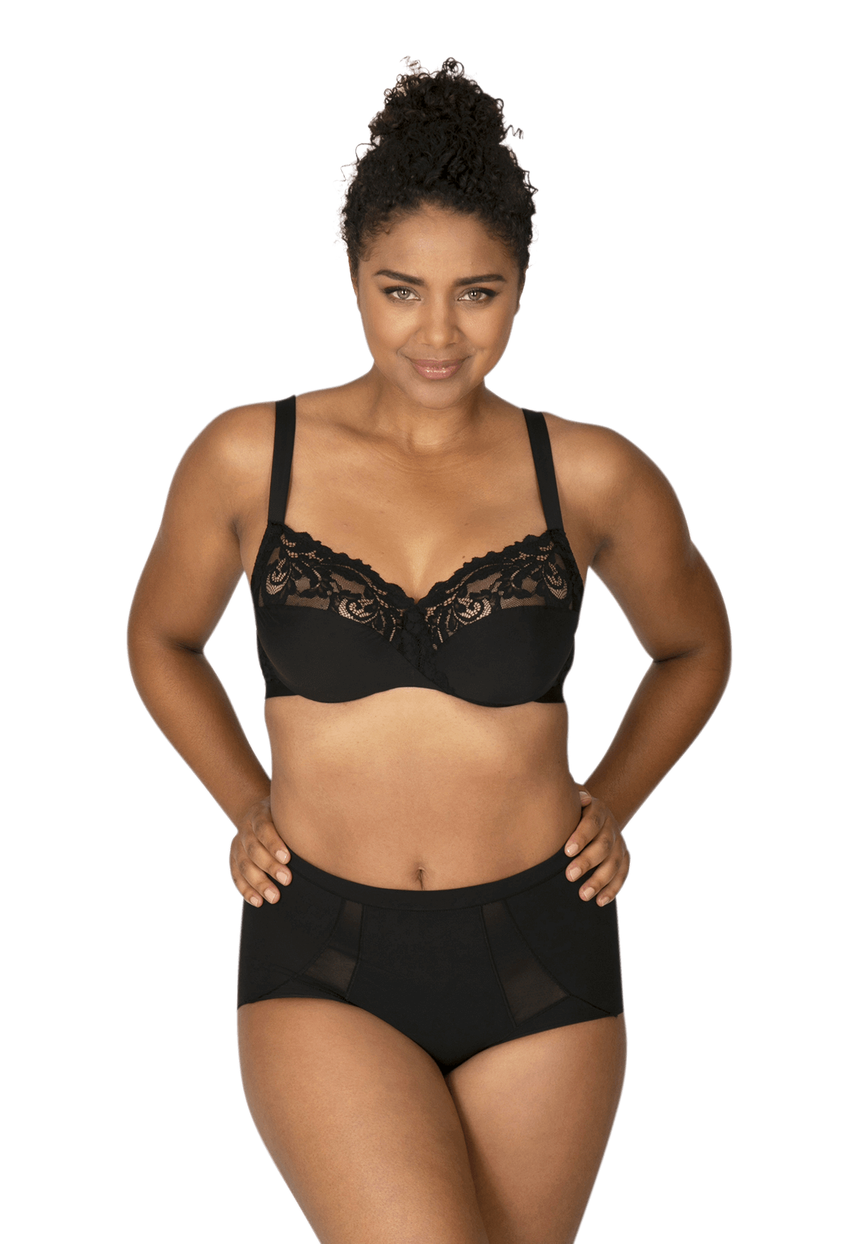 Culotte haute Invisi Galbe - Noir