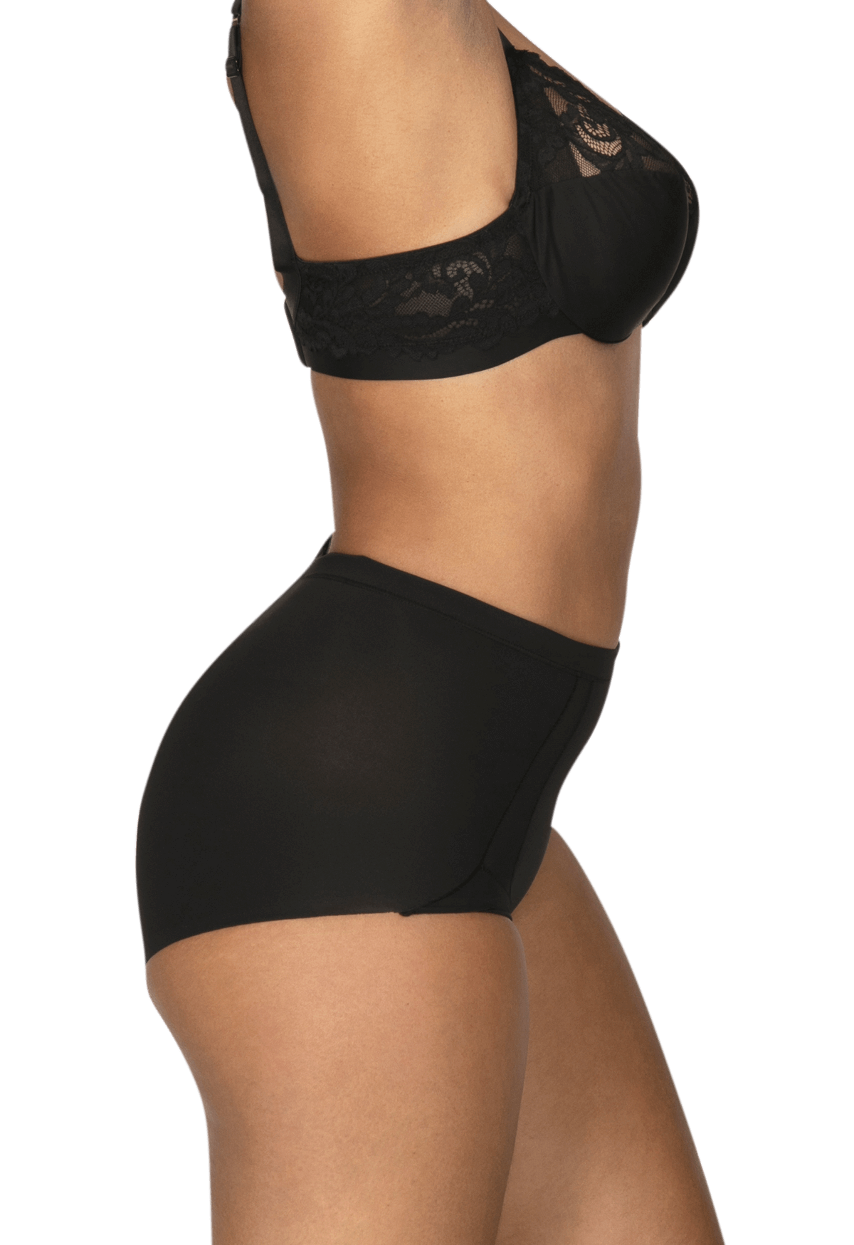 Culotte haute Invisi Galbe - Noir