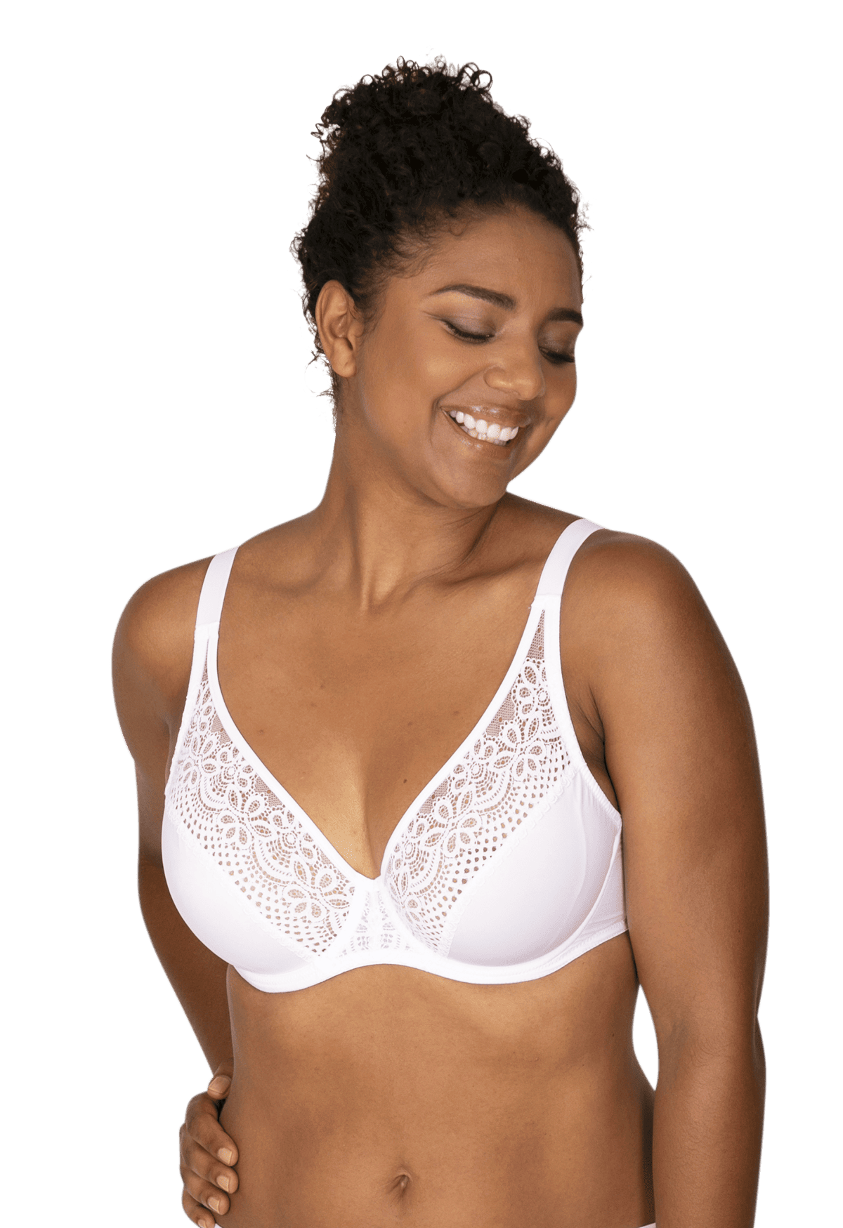 Soutien-gorge foulard à armatures L'irrésistible - Blanc