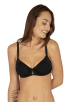 Soutien-gorge à armatures invisible Nuances - Noir