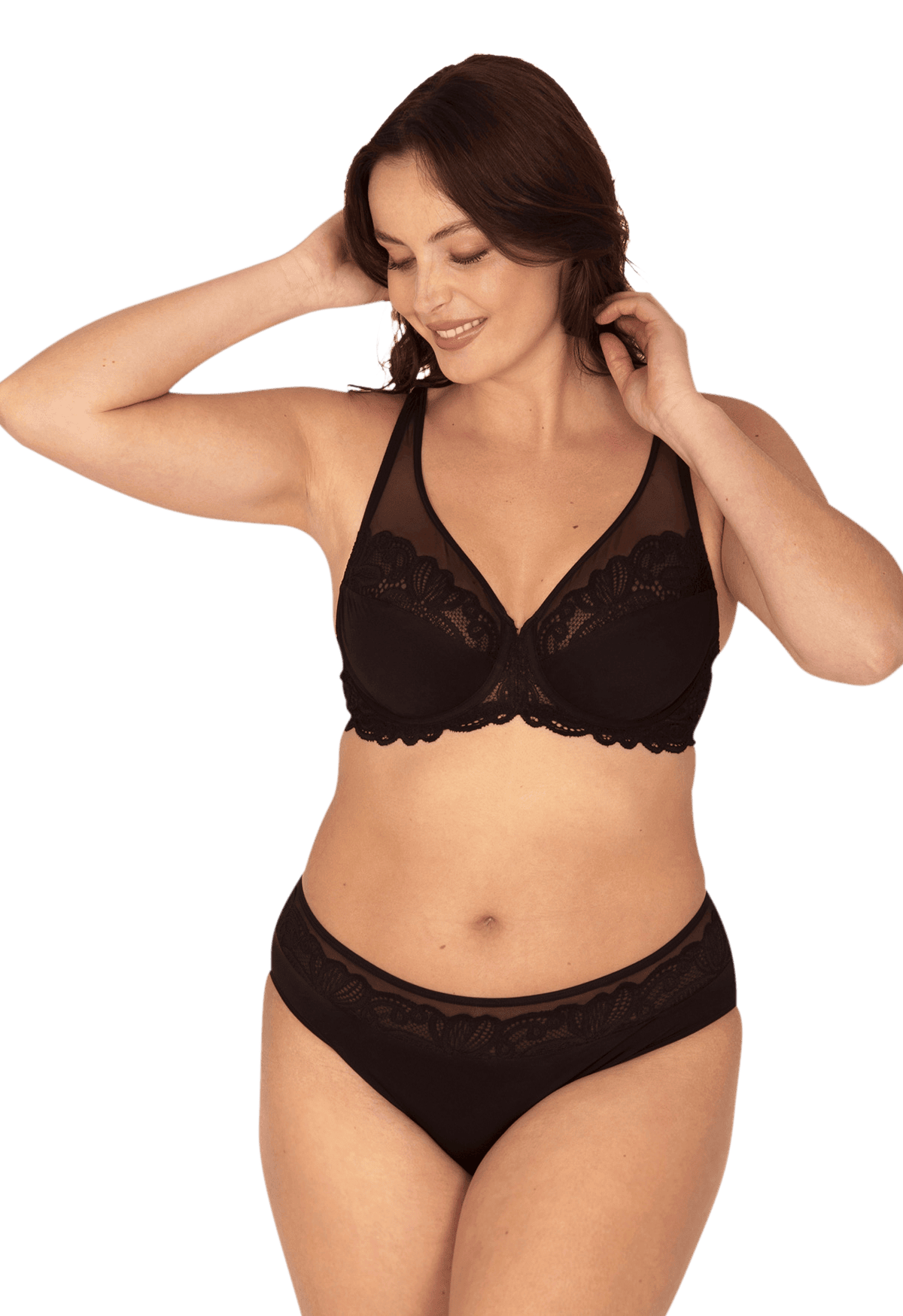 Slip Dentelle Envoûtante - Noir