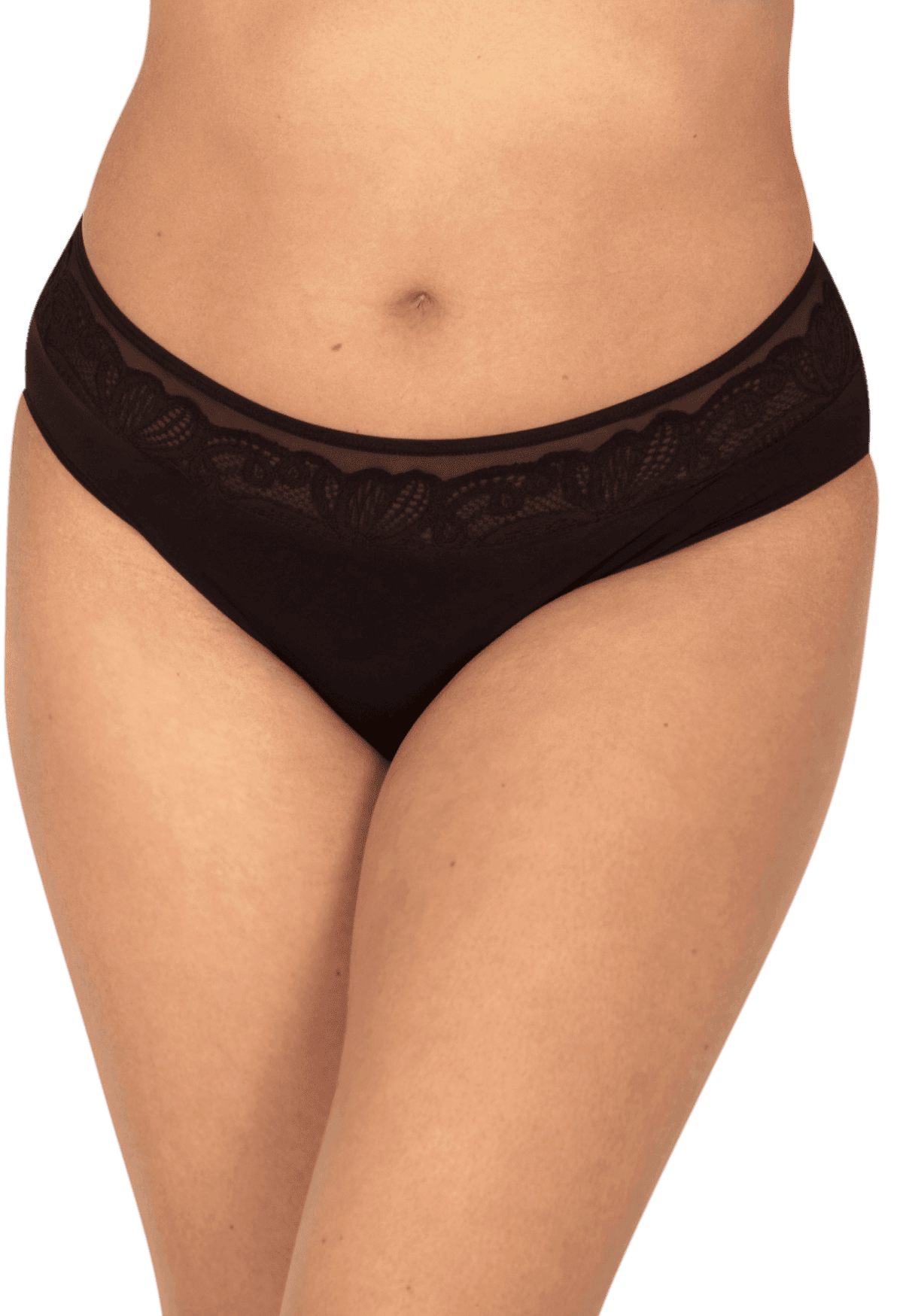 Slip Dentelle Envoûtante - Noir