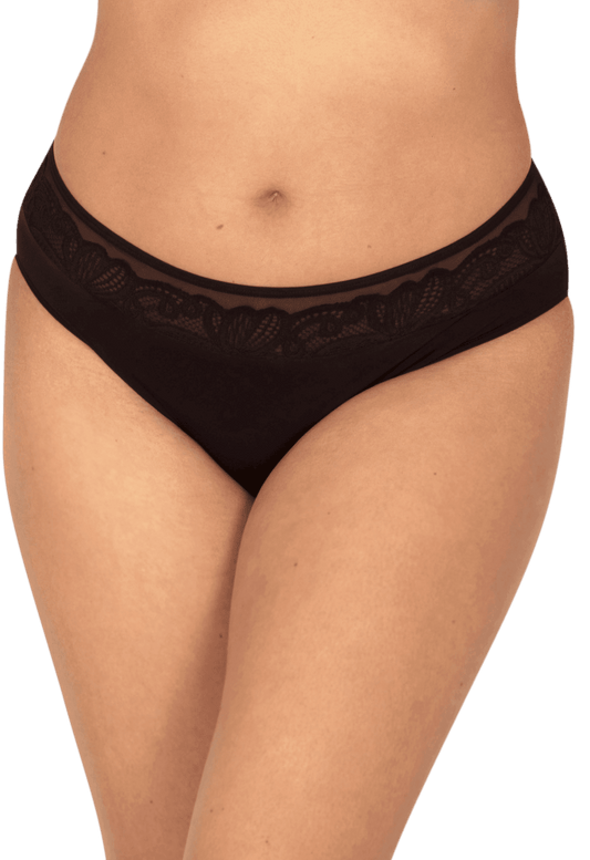 Slip Dentelle Envoûtante - Noir