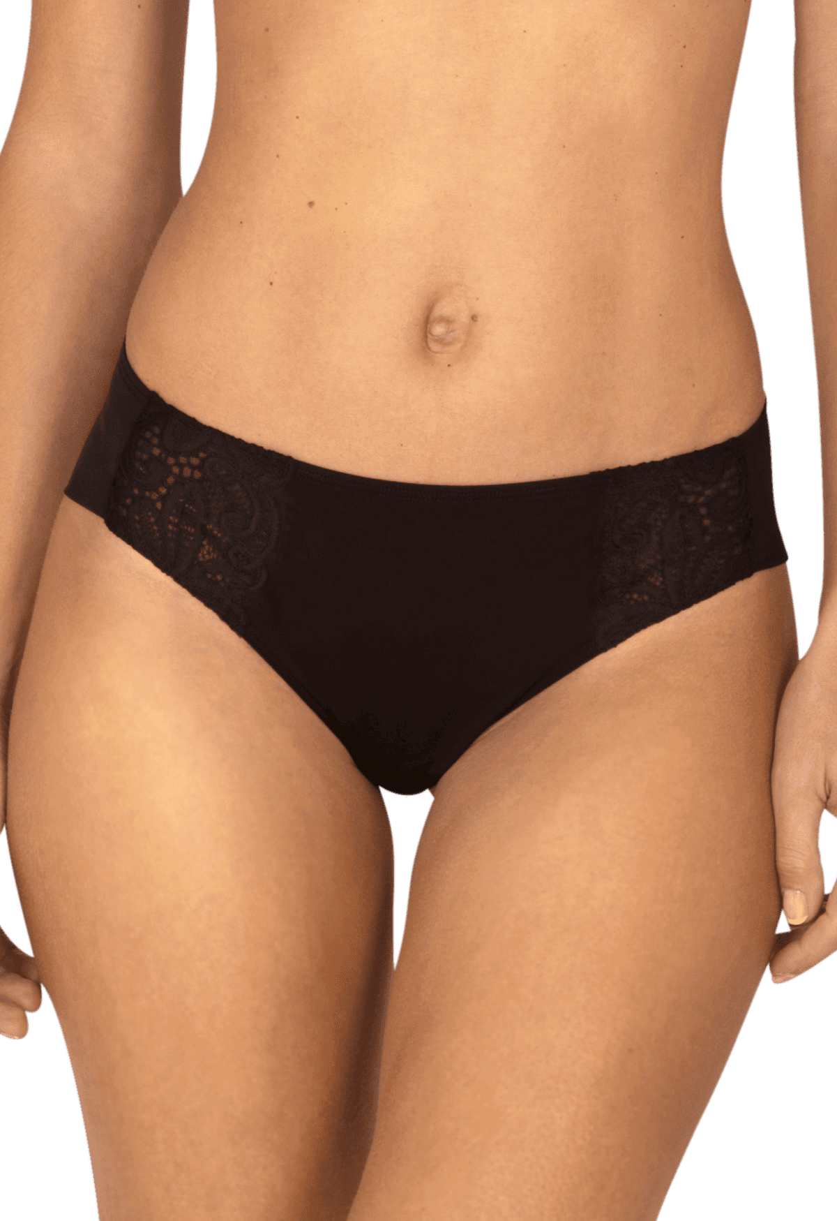 Tanga Dentelle Envoûtante - Noir
