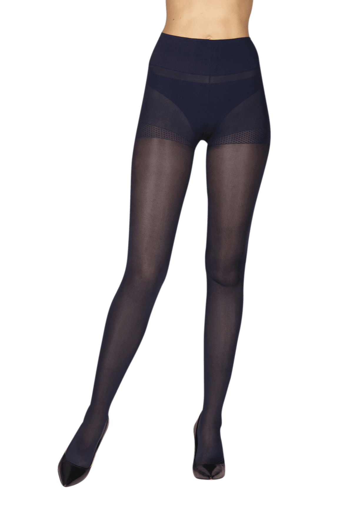 Collant Opaque 45D Accord Parfait Bleu nuit – Well