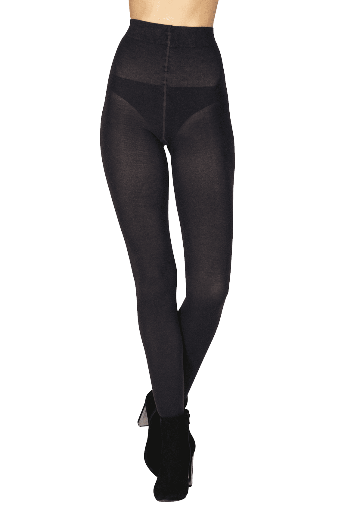 Collant opaque 220D Douceur Cachemire Allure d'Hiver - Bleu nuit