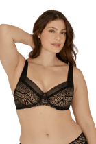 Soutien-gorge à armatures Déesse - Noir