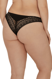 Tanga Déesse - Noir