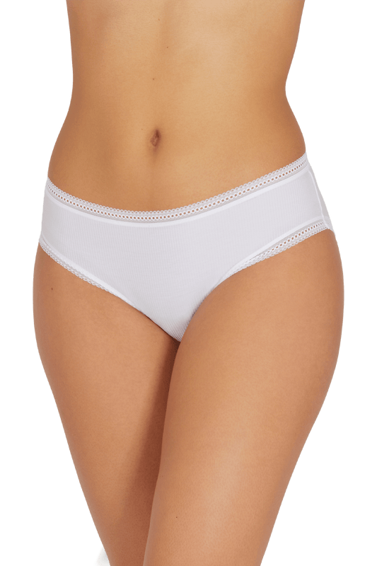 Duo Confort Modal Lot de 2 Slips - Blanc