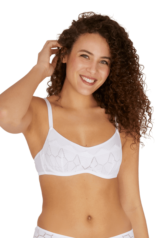 Soutien-gorge à armatures Harmonie - Blanc