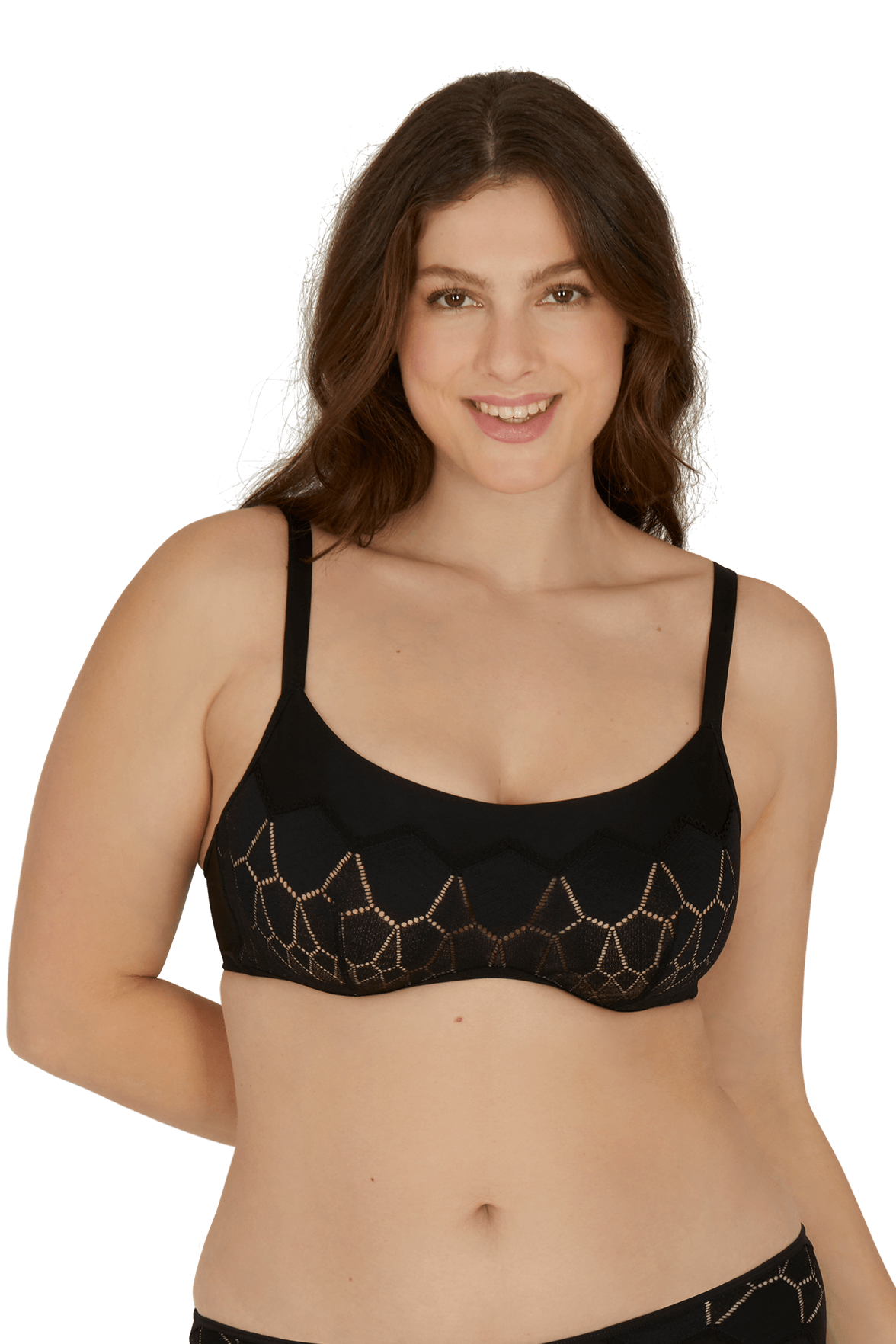 Soutien-gorge à armatures Harmonie - Noir