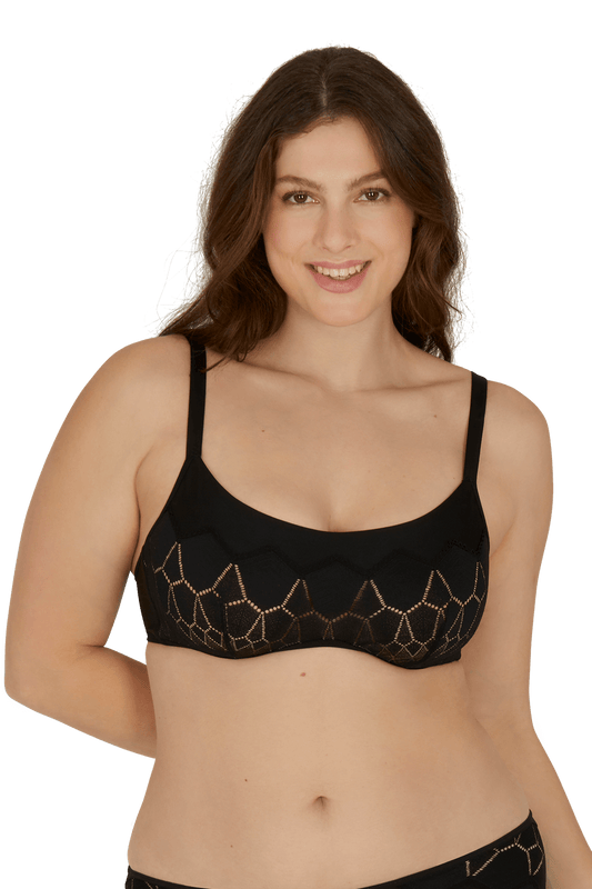 Soutien-gorge à armatures Harmonie - Noir