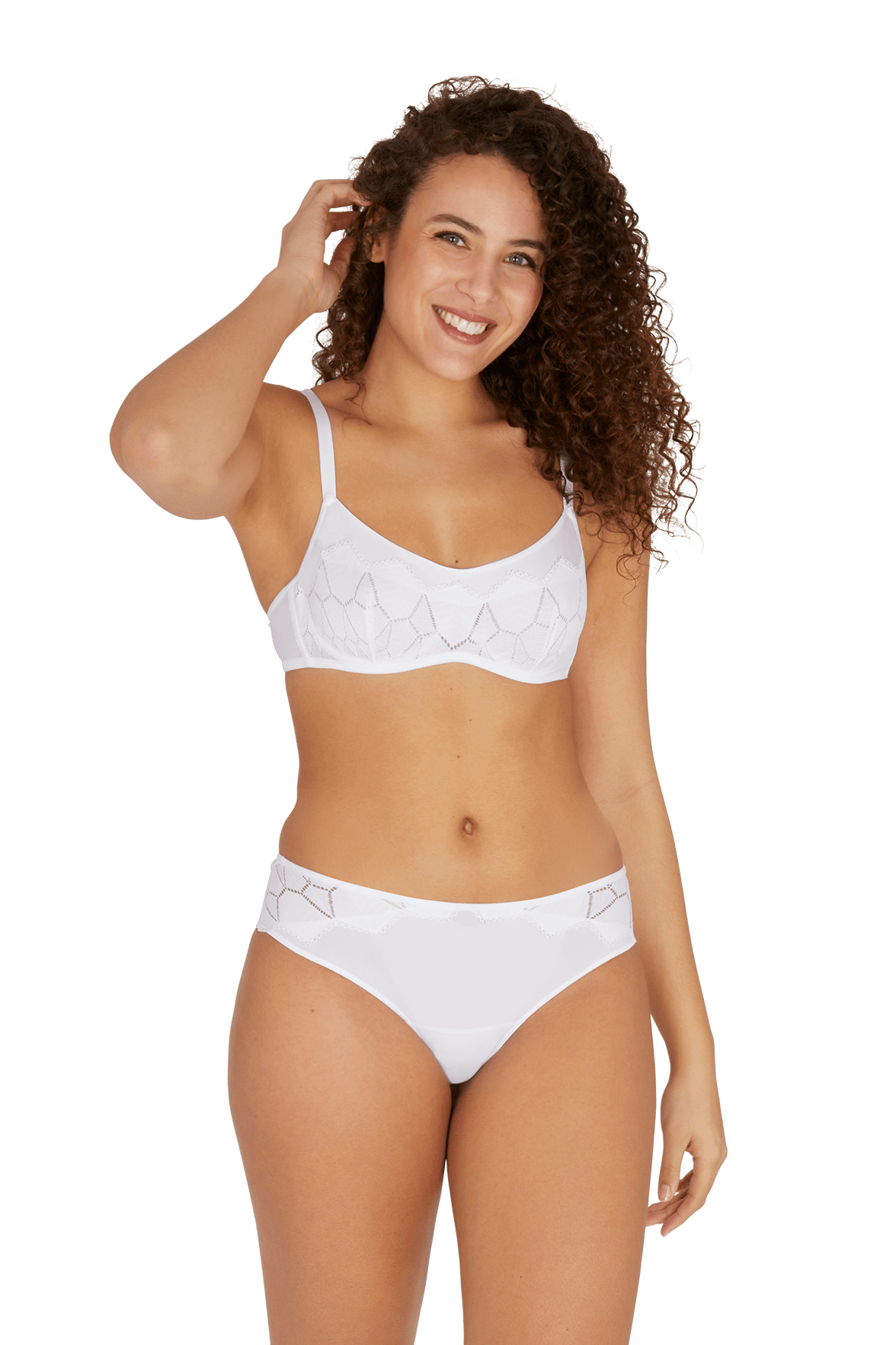 Soutien-gorge à armatures Harmonie - Blanc