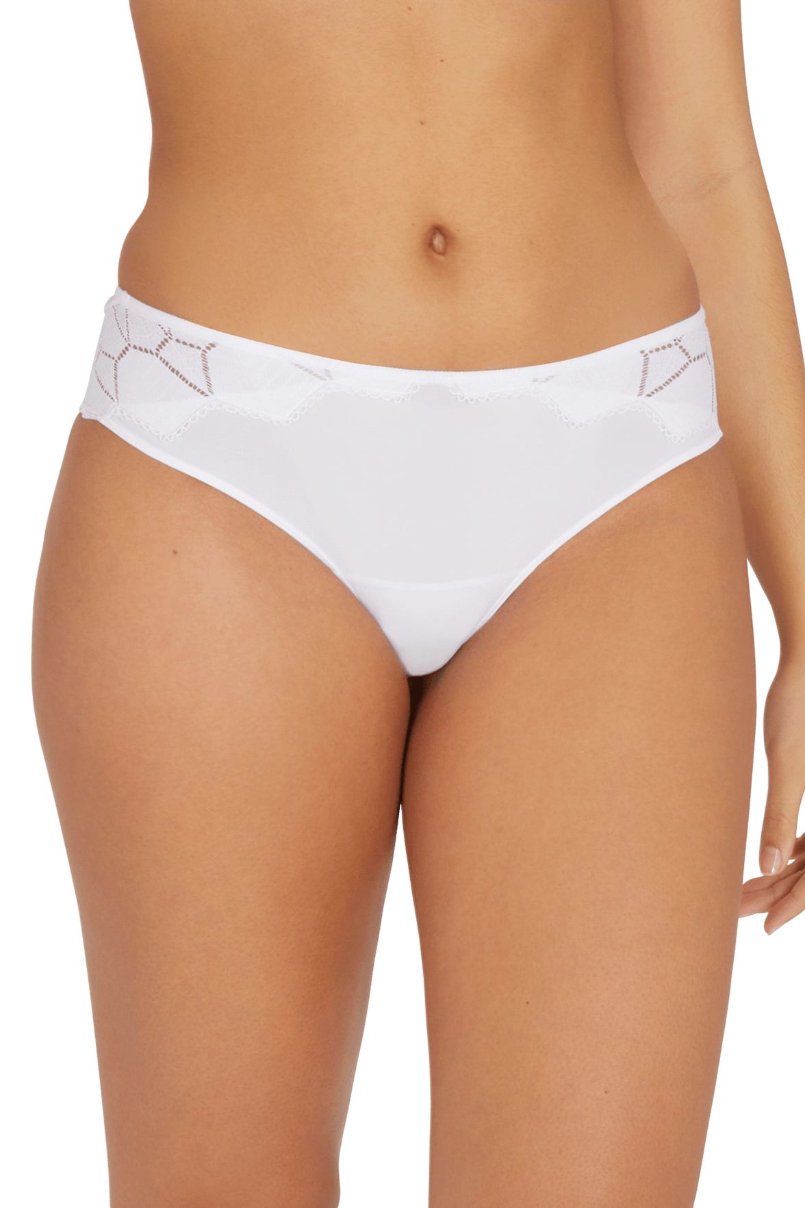 Slip brésilien Harmonie - Blanc
