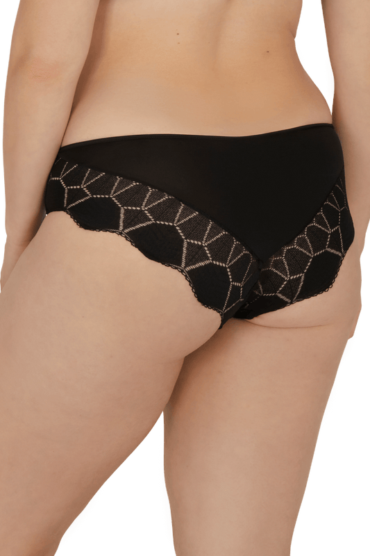 Slip brésilien Harmonie - Noir