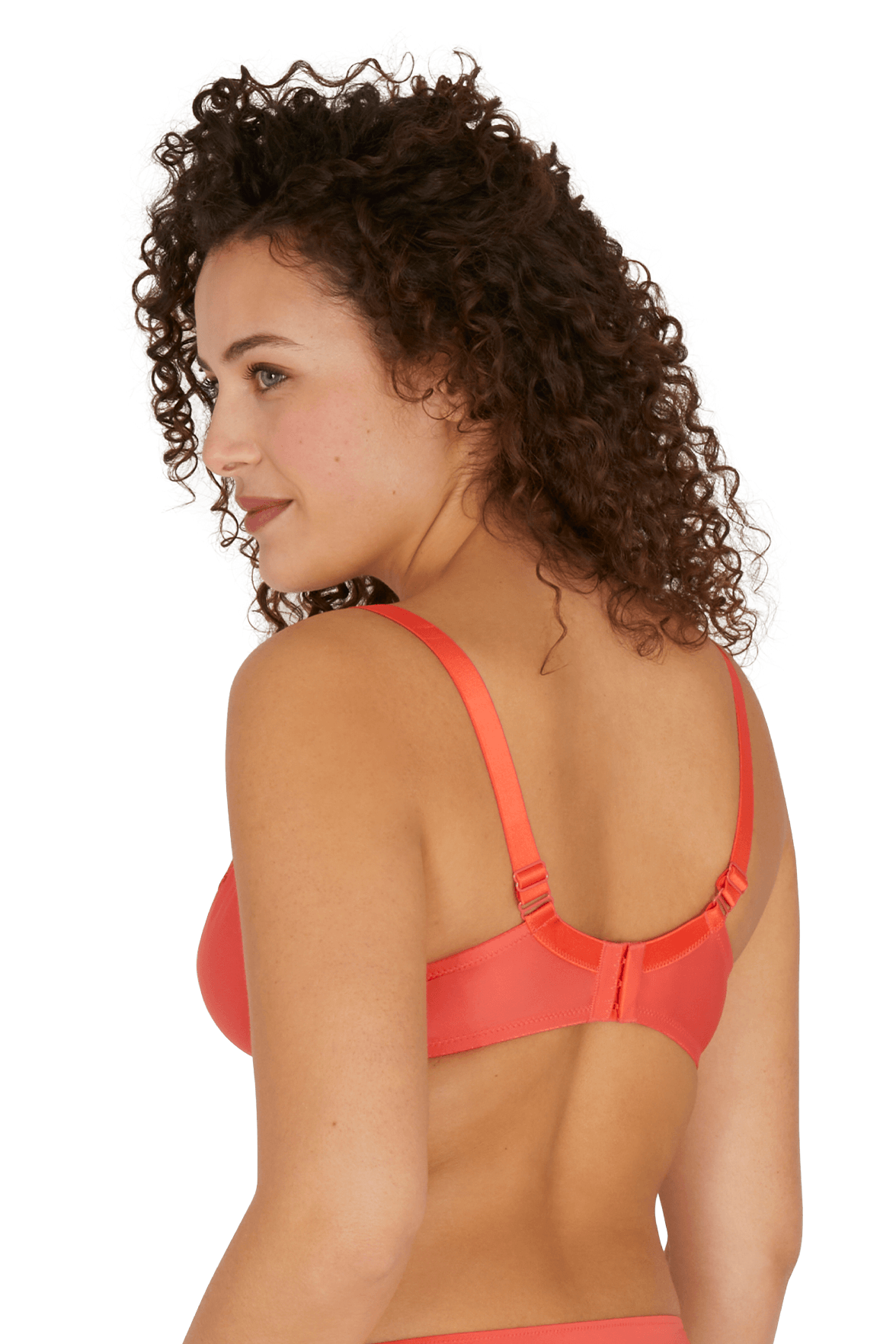Soutien-gorge foulard à armatures L'irrésistible - Corail