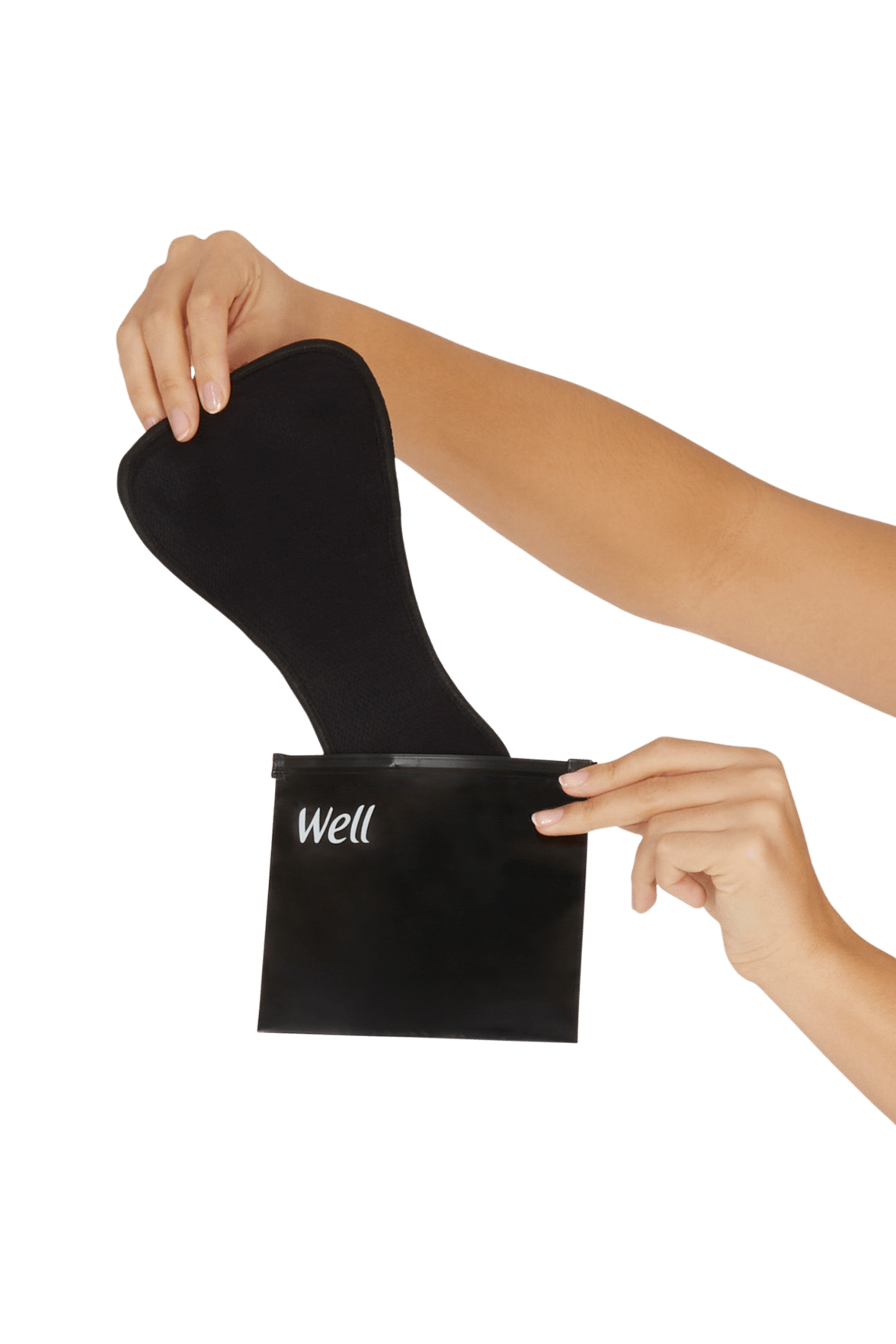 Pochette Change & Go - Culotte Menstruelle Intimement Well - Noir