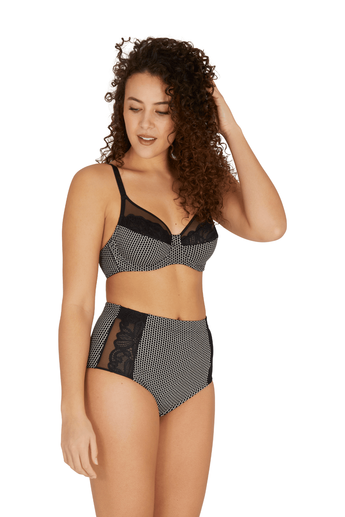 Soutien-gorge à armatures Well Allure - Nid d'abeilles