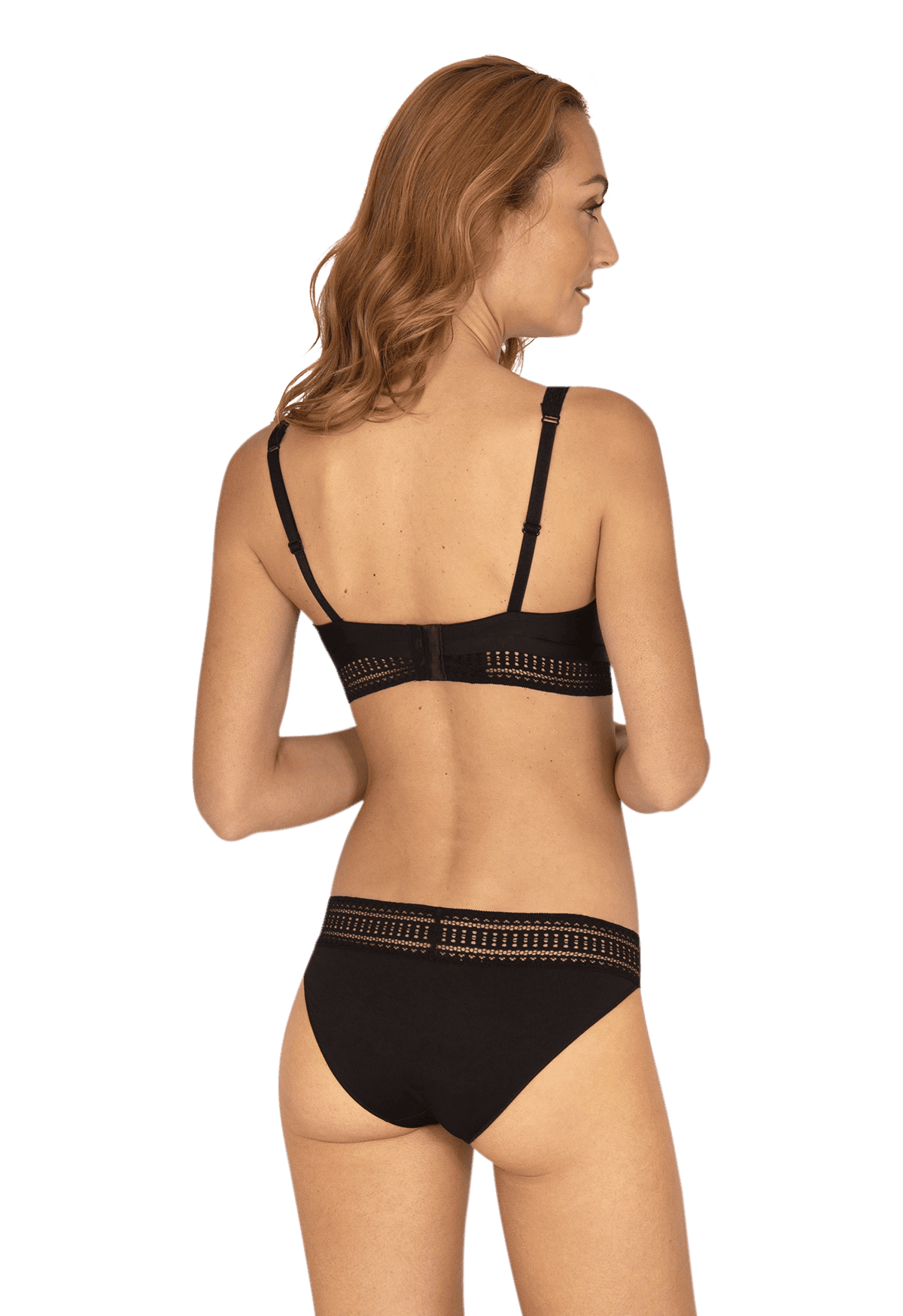 Soutien-gorge sans armatures Arty Graphik - Noir
