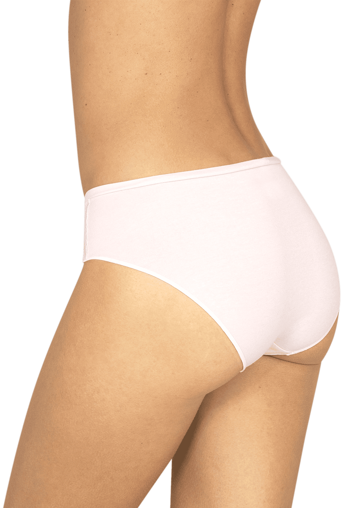 Lot de 2 slips en coton bio Intimement Bio - Poudre