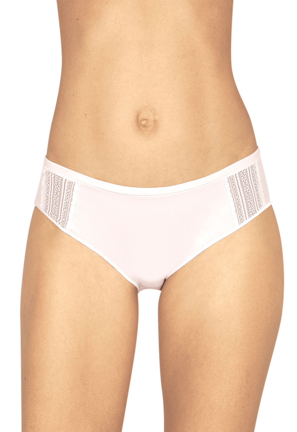 Lot de 2 slips en coton bio Intimement Bio - Poudre