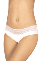 Lot de 2 slips en coton bio Intimement Bio - Poudre