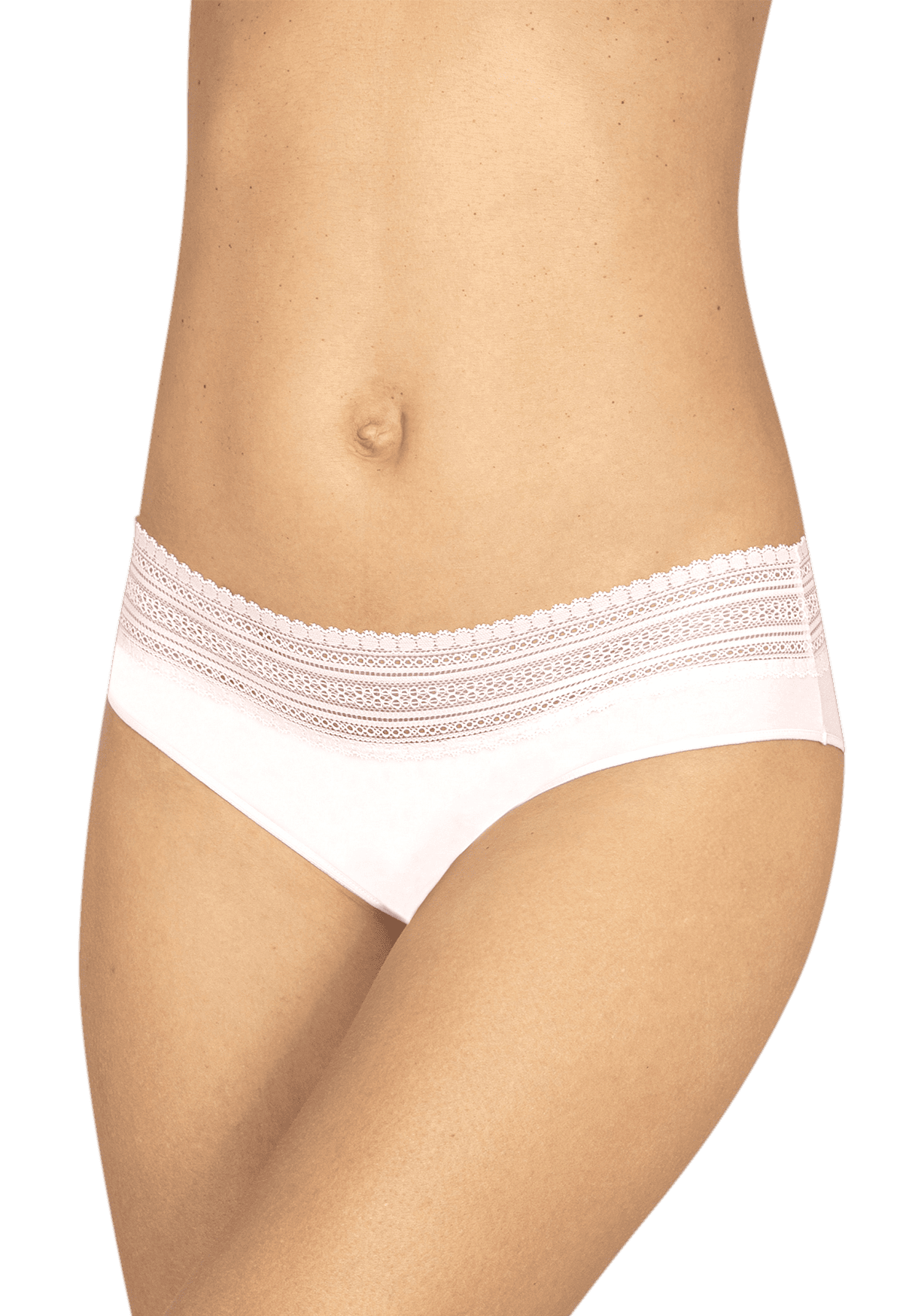 Lot de 2 slips en coton bio Intimement Bio - Poudre