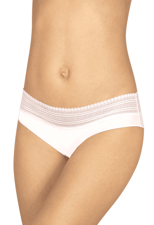 Lot de 2 slips en coton bio Intimement Bio - Poudre